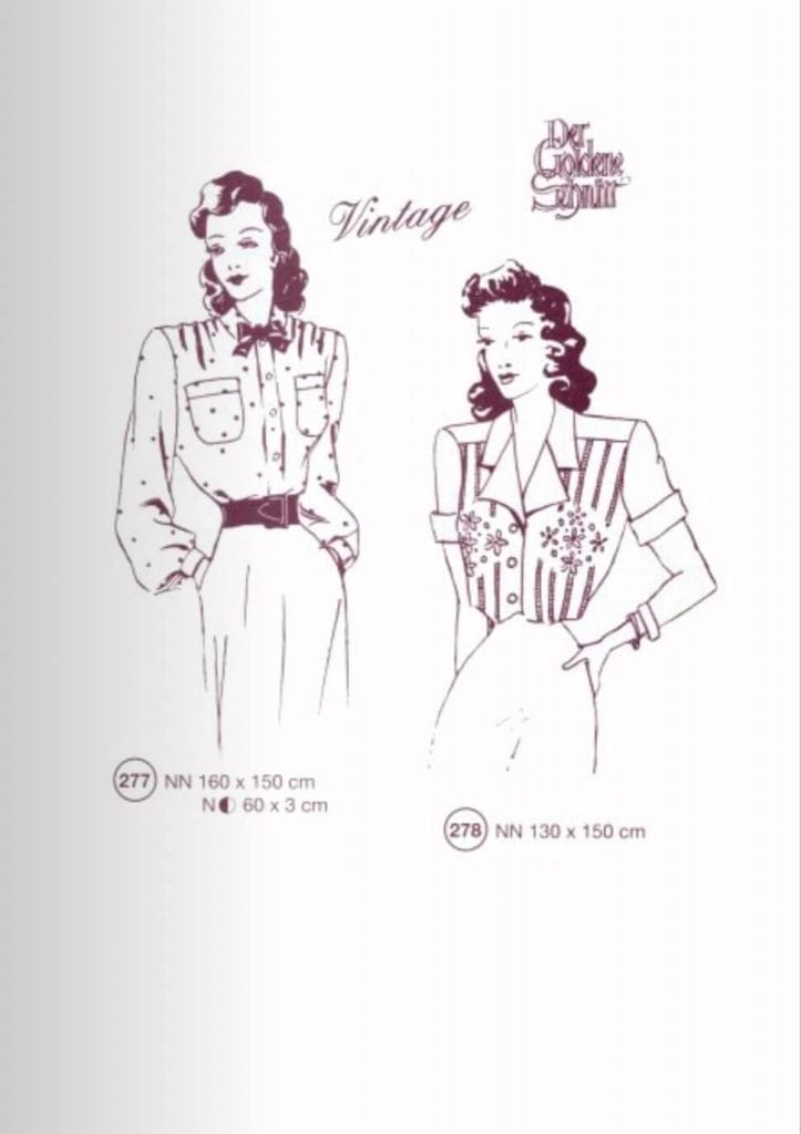 Sewing Patterns from Lutterloh-System